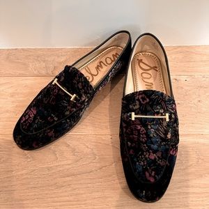Sam Edelman Lorraine Bit Loafer Velvet Floral